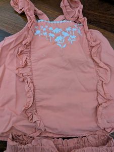 Cotton shorts And Top Set