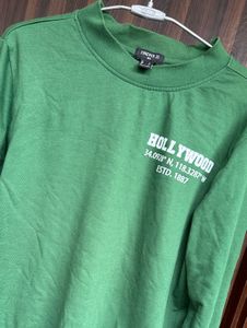 FOREVER 21 Green HOLLYWOOD Sweatshirt