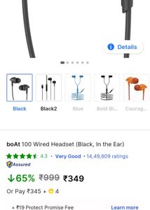 BoAt New Earphone