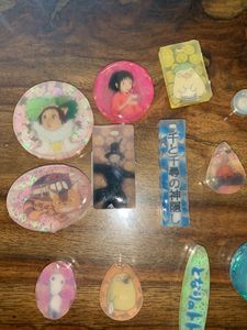 Mixed Ghibli Studios Keychain Set+ Finger Heart