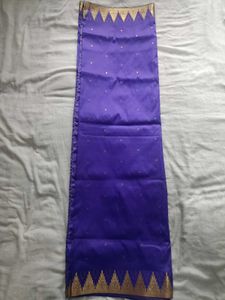 Purple Silk Saree