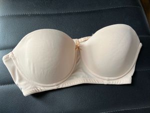 Strapless Padded Nude Bra
