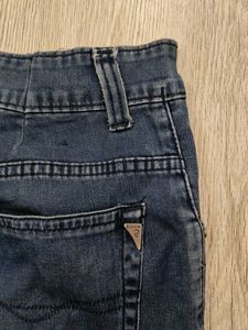 Ma2142 Black dot baggy jeans waist 36 inches