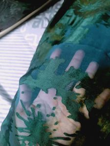 new brasso olive Green Printed Saree