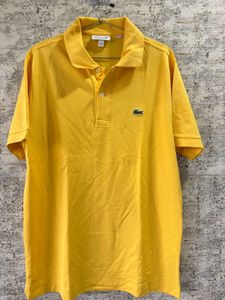 Lacoste Ochre Yellow Polo Shirt