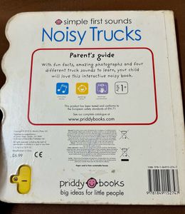 Noisy Trucks(Sound Not Working)Book