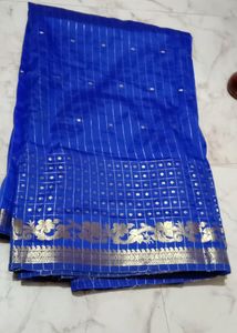 Dark Blue Apoorva Saree
