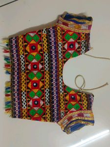Colorful Embroidered Lehenga Choli Set