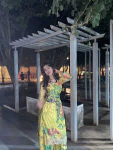 Floral Print Kurta Set