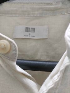 Uniqlo Linen Button-Down