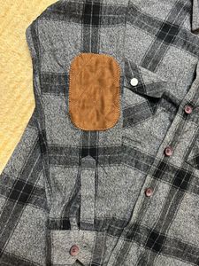 Grey colour, full and stylish shirt