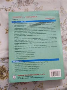 Statistics For Economics. Class 11 . Sandeep Garg.