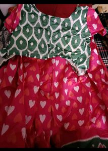 Crop Top Lehenga Without Dupatta