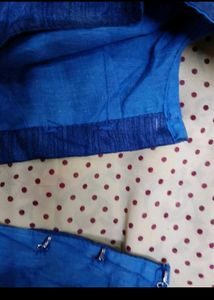 blue blouse