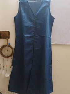 Denim Sleeveless Dress