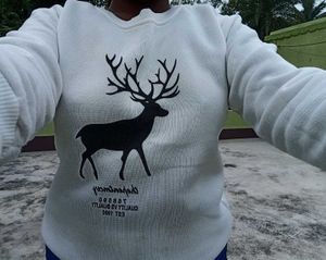 White Woman Sweatshirt