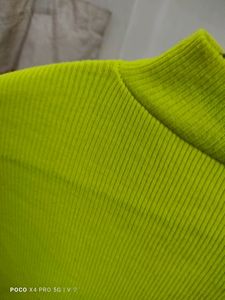 Neon yellow top