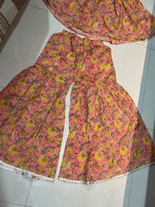 Cotton Sharara Kurti