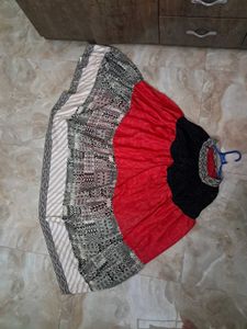 BOHO TIERED MAXI SKIRT