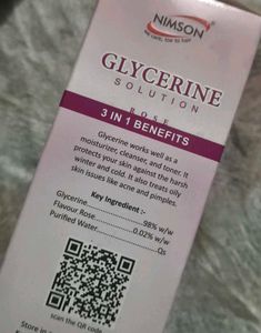 Nimson Glycerine Solution Rose