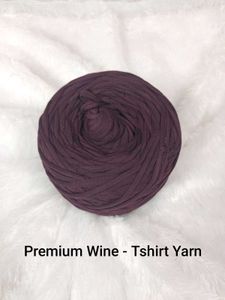 Premium T-Shirt Yarn 500g Roll for Crochet/Bags”