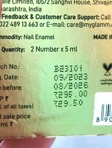 MyGlamm Two Of Your Kind Nail Enamel Duo Combo 4