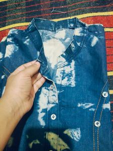 Denim Febric Kurta