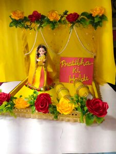 Haldi Decoration Tray
