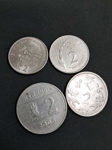 2rs Coins Of Different Patterns