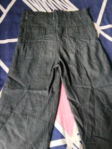 Wide Leg Denim Pants