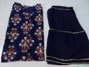 Kurti Sharara Dupttta Xl Size