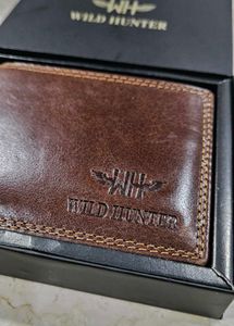 WILD HUNTER LEATHER WALLET ( COFFEE CRUNCH )