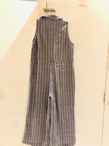 CUTE LINEN CULOTTE JUMPSUIT  IN SIZE