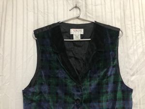 Talbots Petites Black Cotton Vest