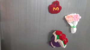 Crochet 3D Fridge Magnets
