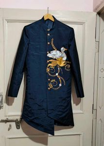 🦢 Swan Print Kurta