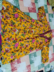 Floral Print Kurta Set