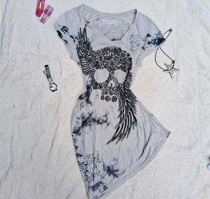 Gothic y2k vintage 2000s top