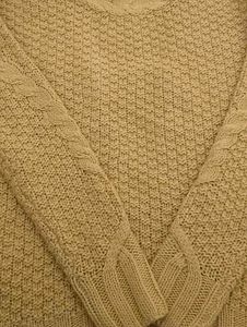 Vero Moda Mustard Yellow Knit Sweater