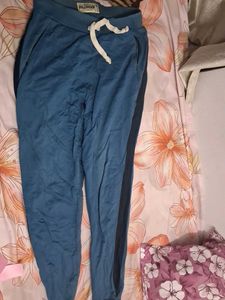 Dillinger Teal Joggers - Slim Fit