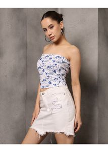 Shein Floral Tube Top