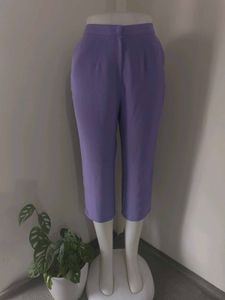 Lavender Trousers Pants