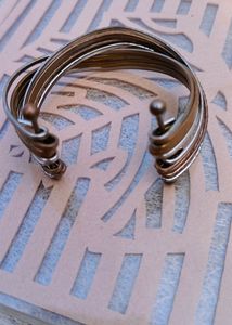 Boho Copper &amp; Silver Bracelet