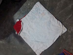 Woollen Baby Cover Blanket With Cap