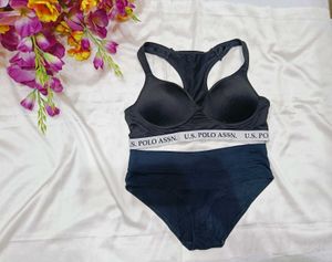 🇭🇲💫💗U.S. Polo Assn. Bra &amp; Panty Set
