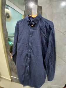 Men&#39;s Blue Button-Down Shirt