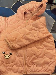Cute Pink Piggy Winter Coat