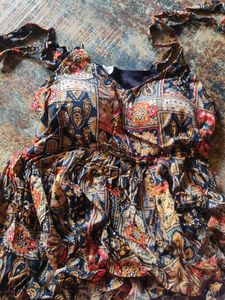 Boho Chic Print Dress