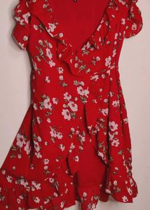 Res Wrap Around Floral Dress