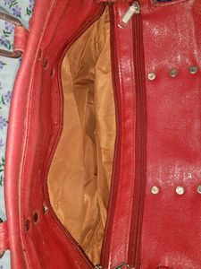 Maroon Used Purse